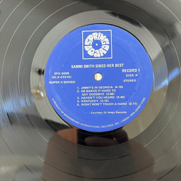Sammi Smith Sings Her Best 2xVinyl LP Springboard SPX-6009 - Picture 4 of 11